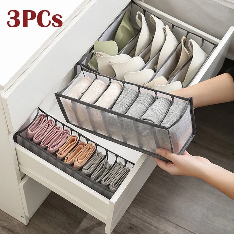 Foldable Underwear Storage Box - Organize Your Clothing And